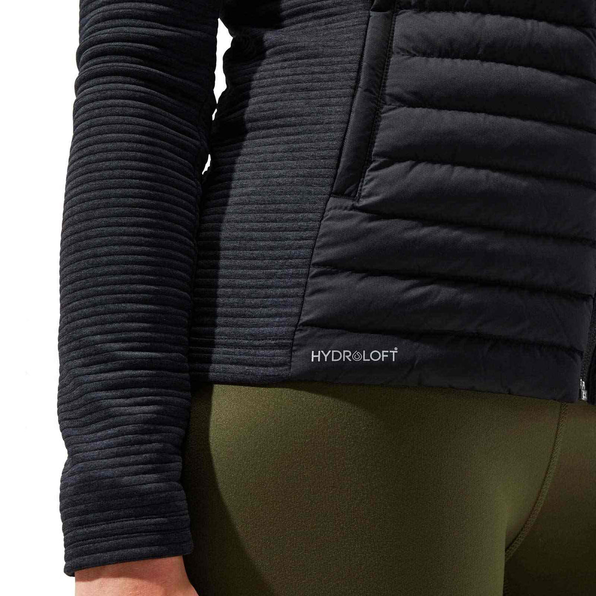 Berghaus W Nula Hybrid Jkt Black