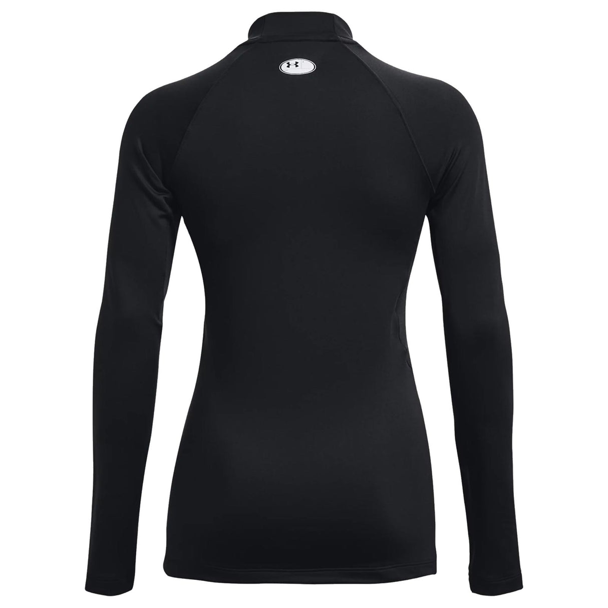 UA Wmn Authentics Mockneck BLACK