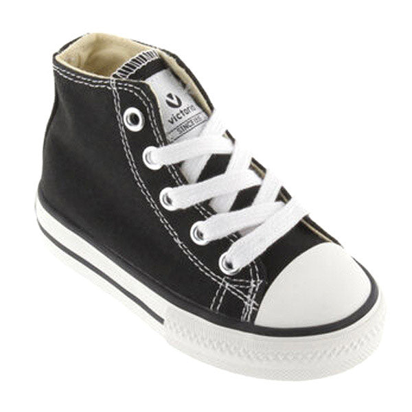 Victoria Canvas Hi-Top Jnr Uni Black
