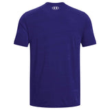 UA Mens Seamless Wave SS Tee Blue