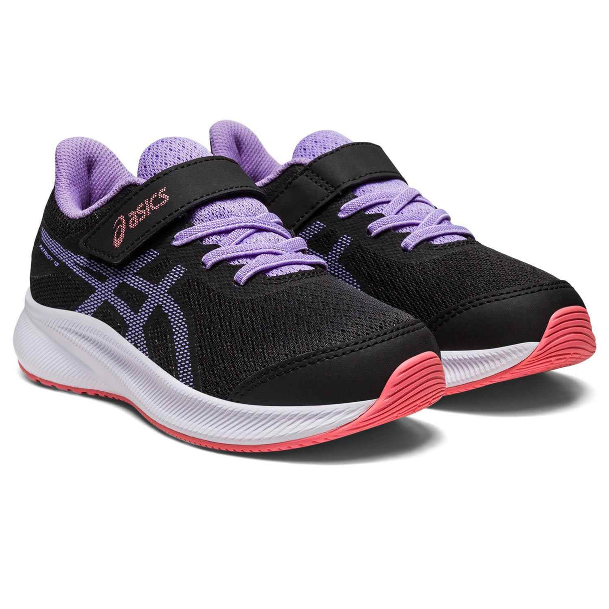 Asics Patriot 13 Jnr Girls Black/Purp