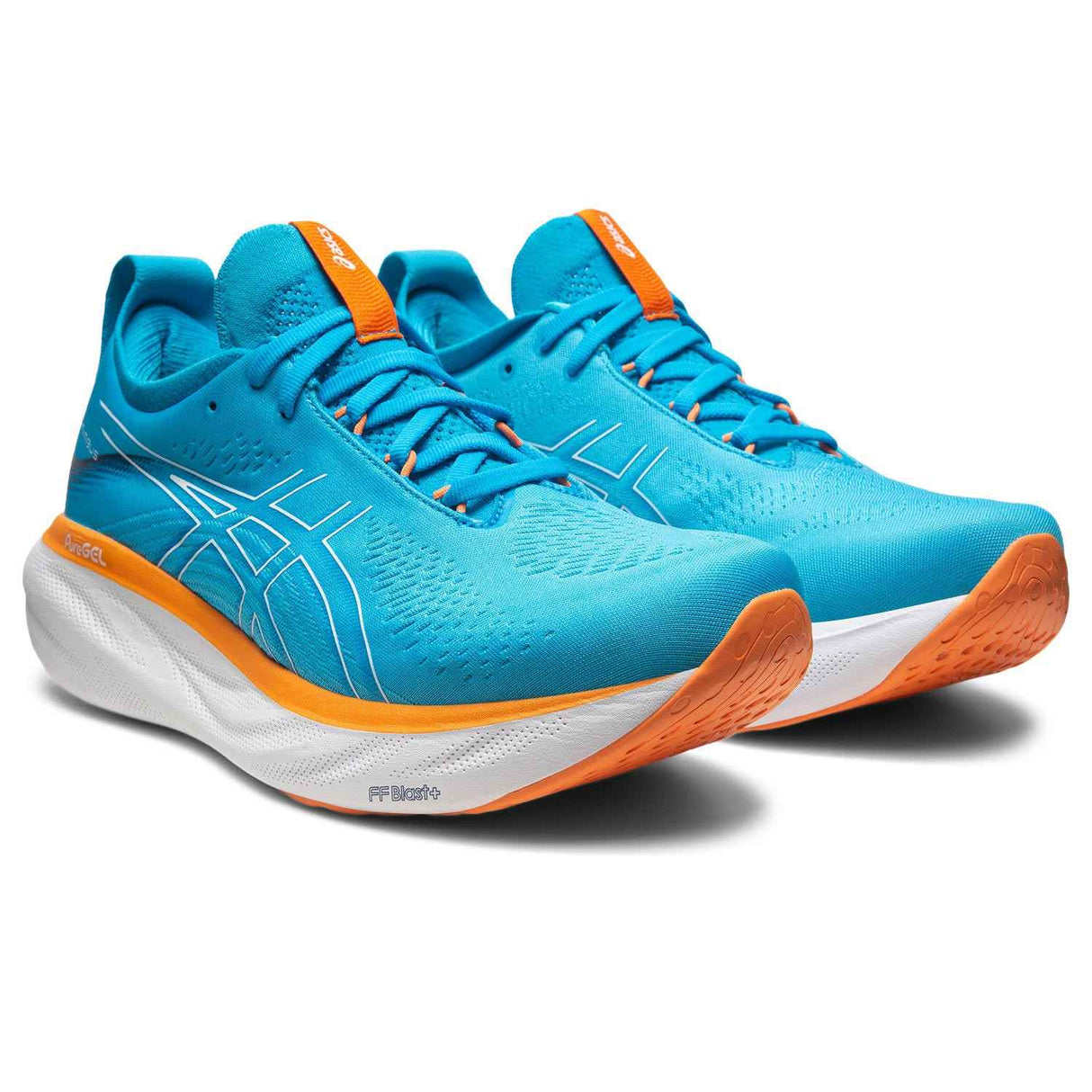 Asics Gel-Nimbus 25 Mens Blue/Orange