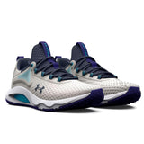 UA Hovr Rise 4 Mens Grey/Blue