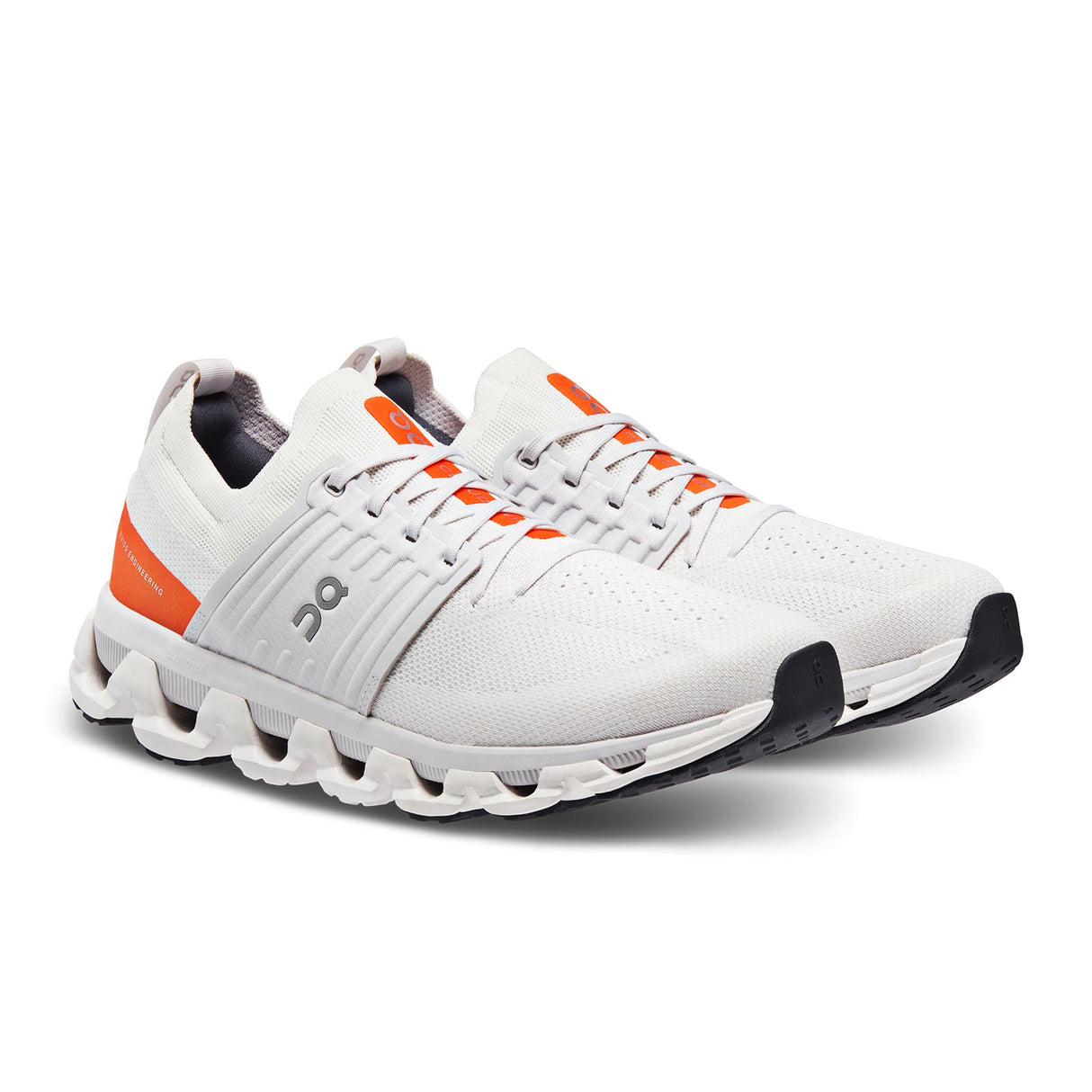 ON Cloudswift 3 Mens White/Orange