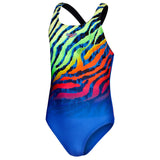 SPEEDO DIGI PLMT MDLT 1PC JF BLUE/GRN