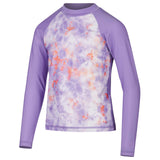 SPEEDO LS PRT PNL RASH TOP JF PRL/ORNG