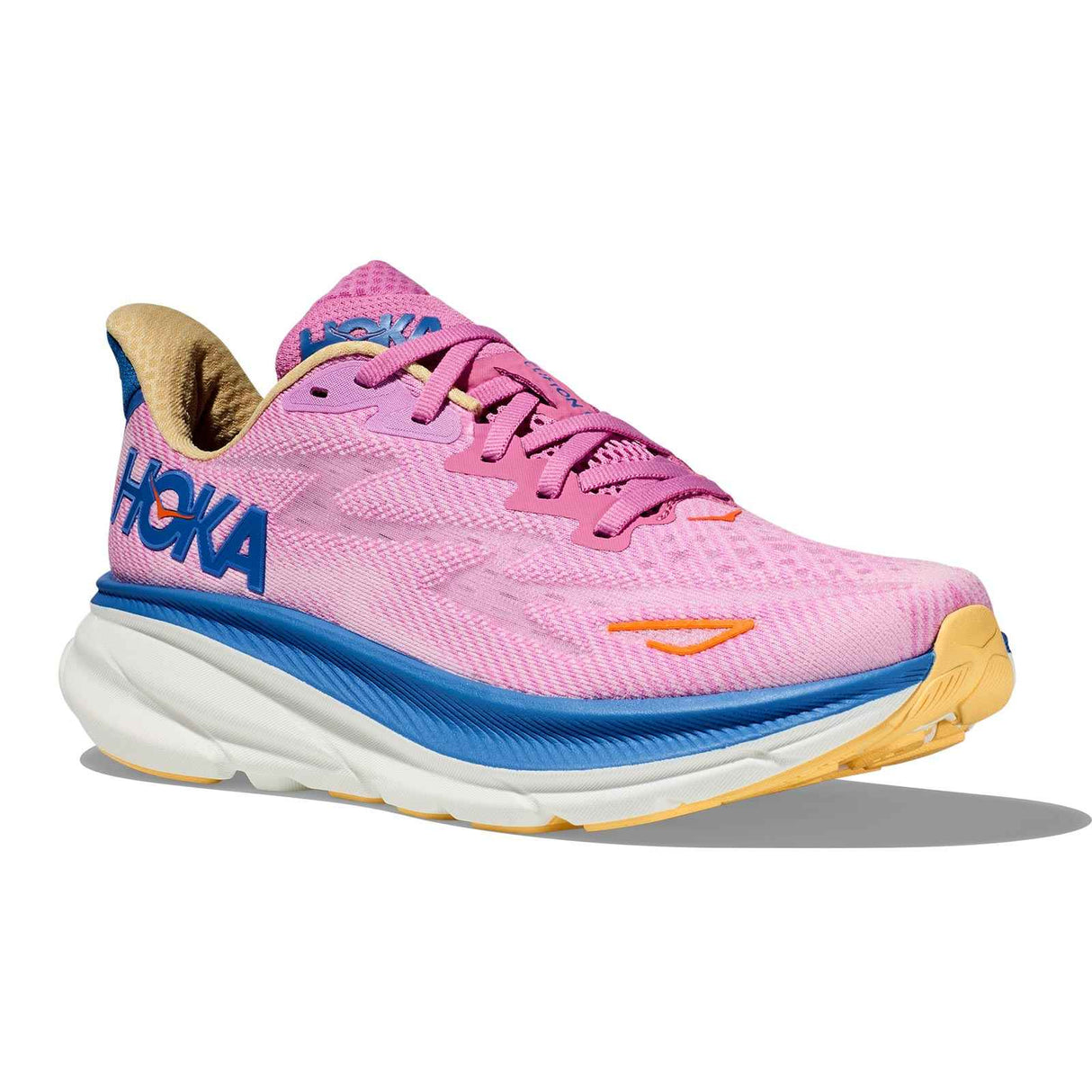 Hoka Clifton 9 Womens Pink/Blue