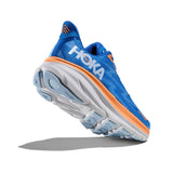 Hoka Clifton 9 Wide Fit Mens Blue/Orange