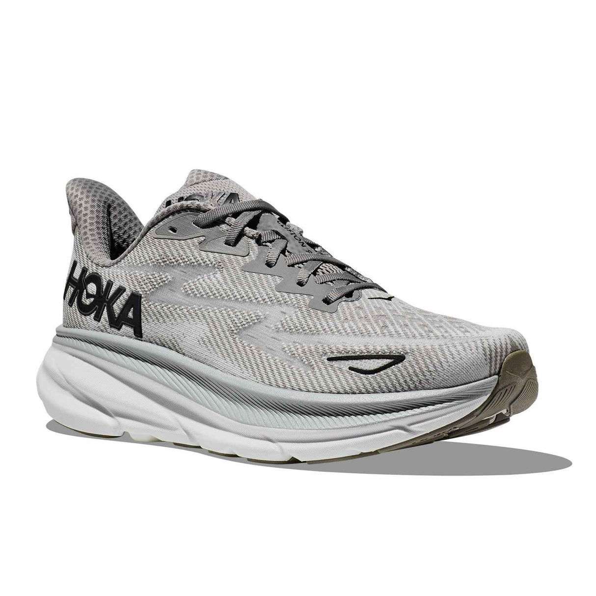Hoka Clifton 9 Mens Grey