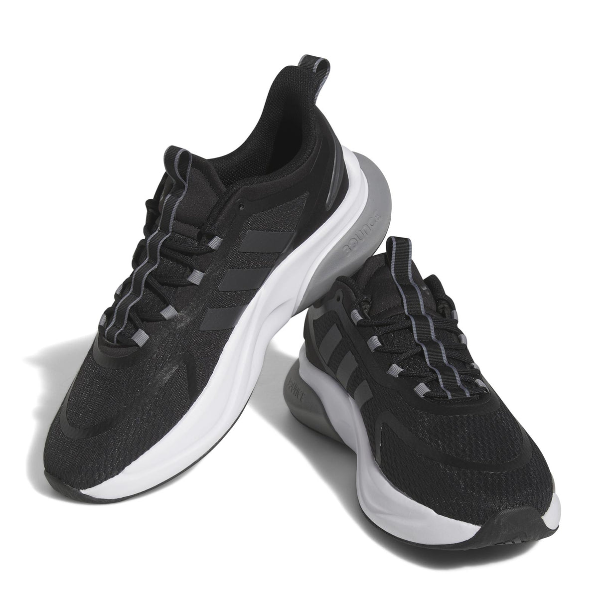 adidas Alphabounce+ Mens Black/White