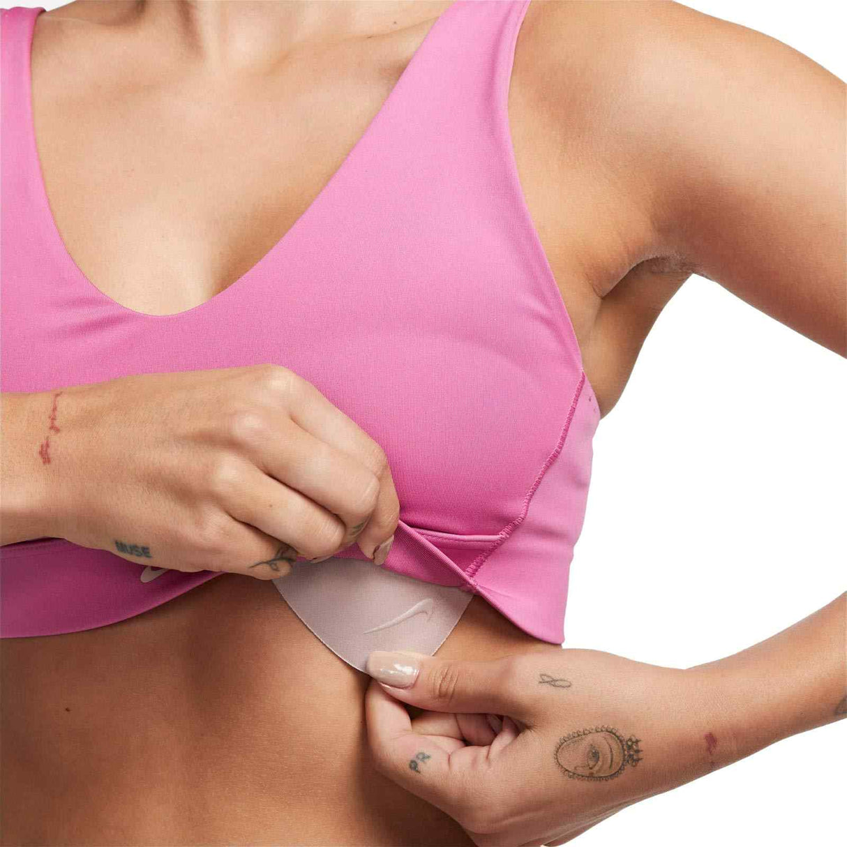 Nike Wmns DF Indy Plunge Cutout Bra Pink