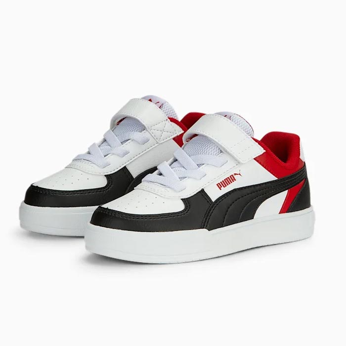 Puma Jnr Boys Caven Block Black/Red