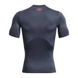 Under Armour Mens HG Novelty SS Grey