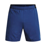UA Mens Vanish Woven 6in Shorts Blue