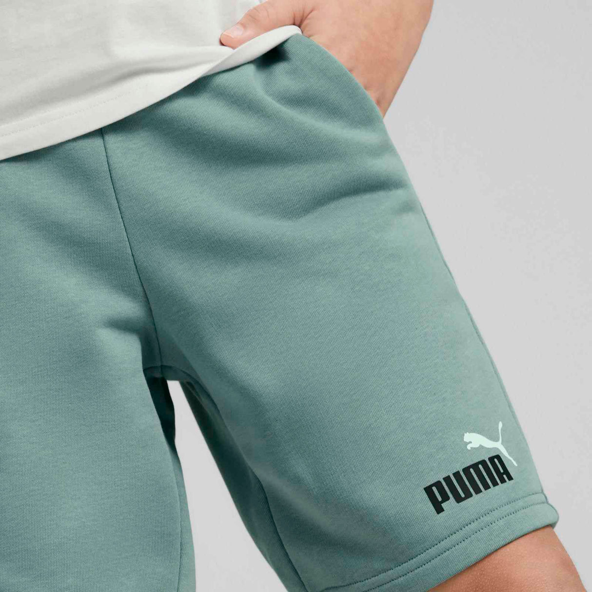 Puma Kids ESS+ 2 Col Shorts TR Green