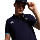 Canterbury IRFU 23 Team Polo Shirt Navy
