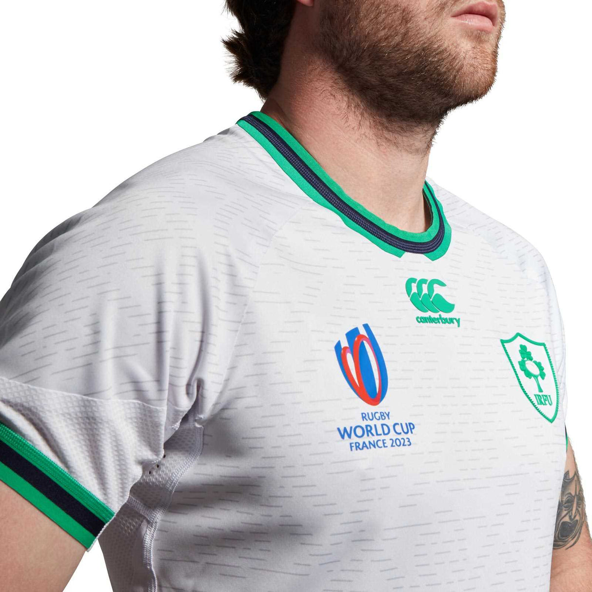 CCC IRFU RWC23 Alt Test Jersey White