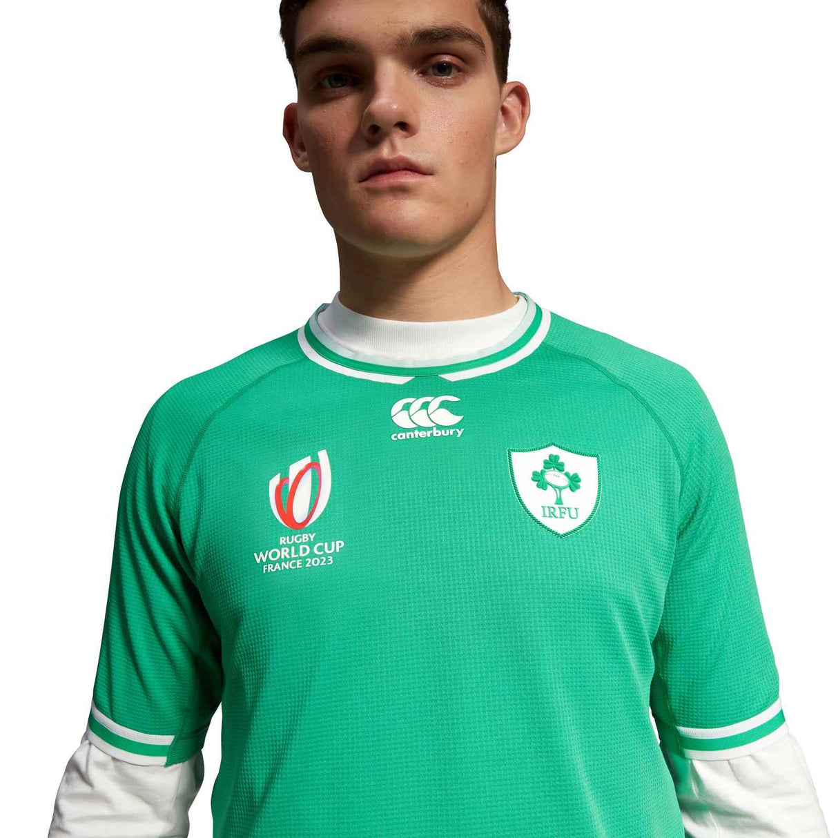 CCC IRFU RWC23 Home Pro Jersey Green