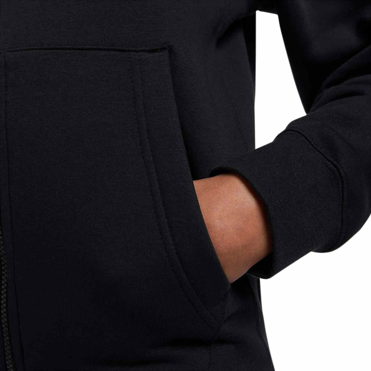 Nike Mens Sportswear Fleece FZ Hoody Blk