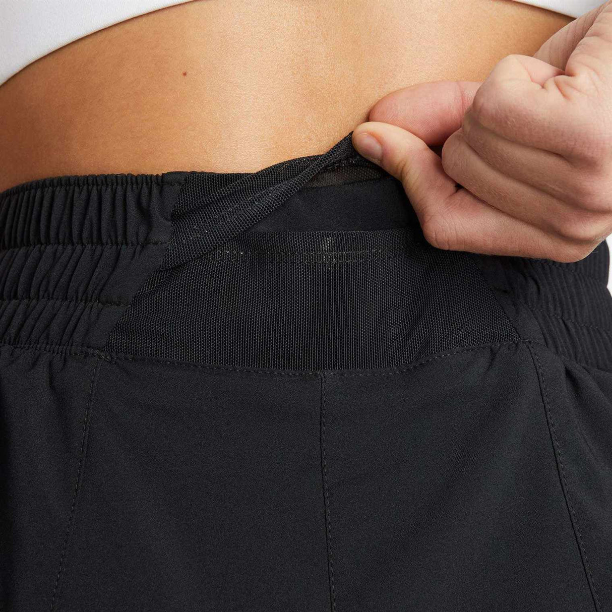 Nike Wmns One DF HR 3In 2n1 Short Black