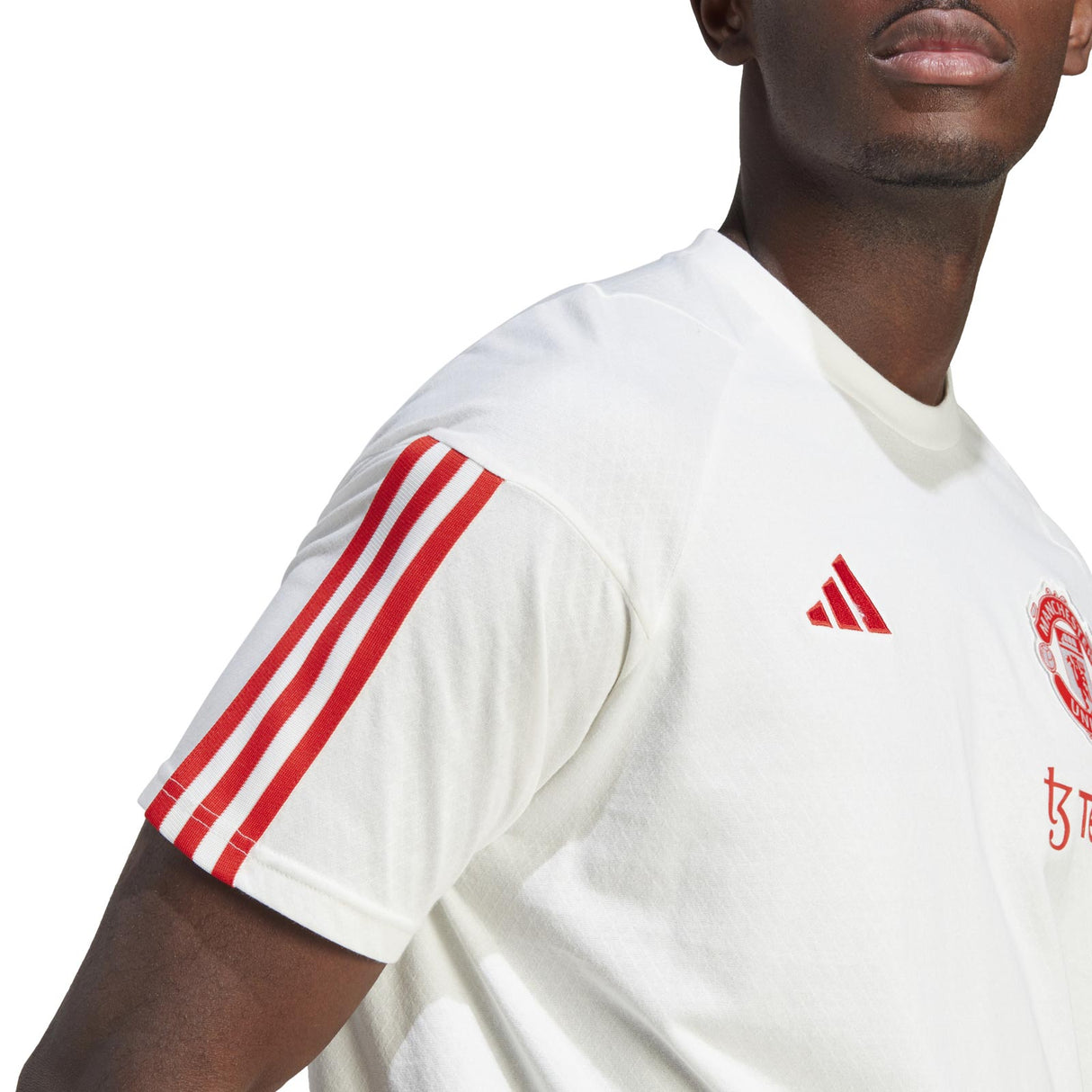 adidas Man Utd 23 Training Tee White