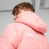 Puma Girls ESS Hooded Padded Jacket Pink