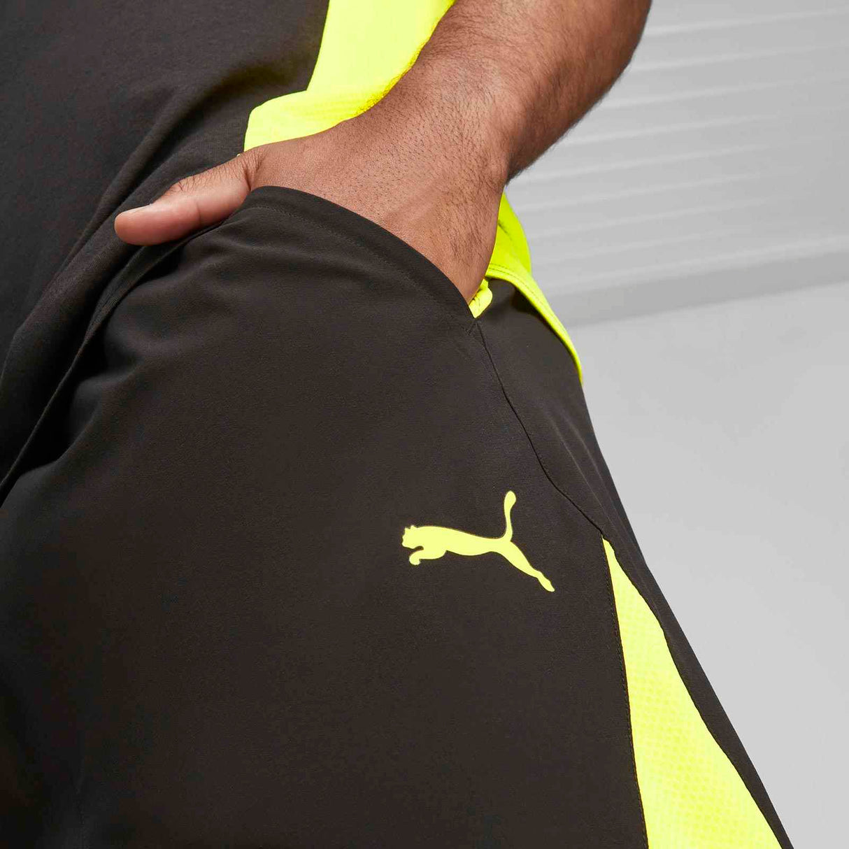Puma Men Fit Ultrabreathe 7in Wvn Sho Bl