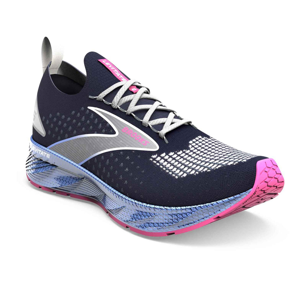Brooks Levitate StealthFit 6 Womens Navy
