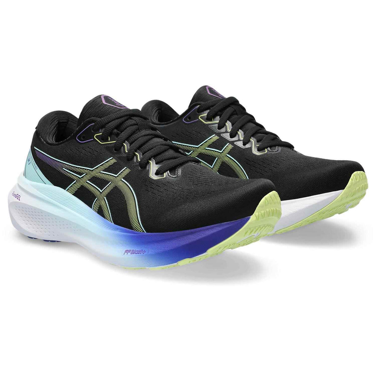 Asics Gel Kayano 30 Womens Black/Blue