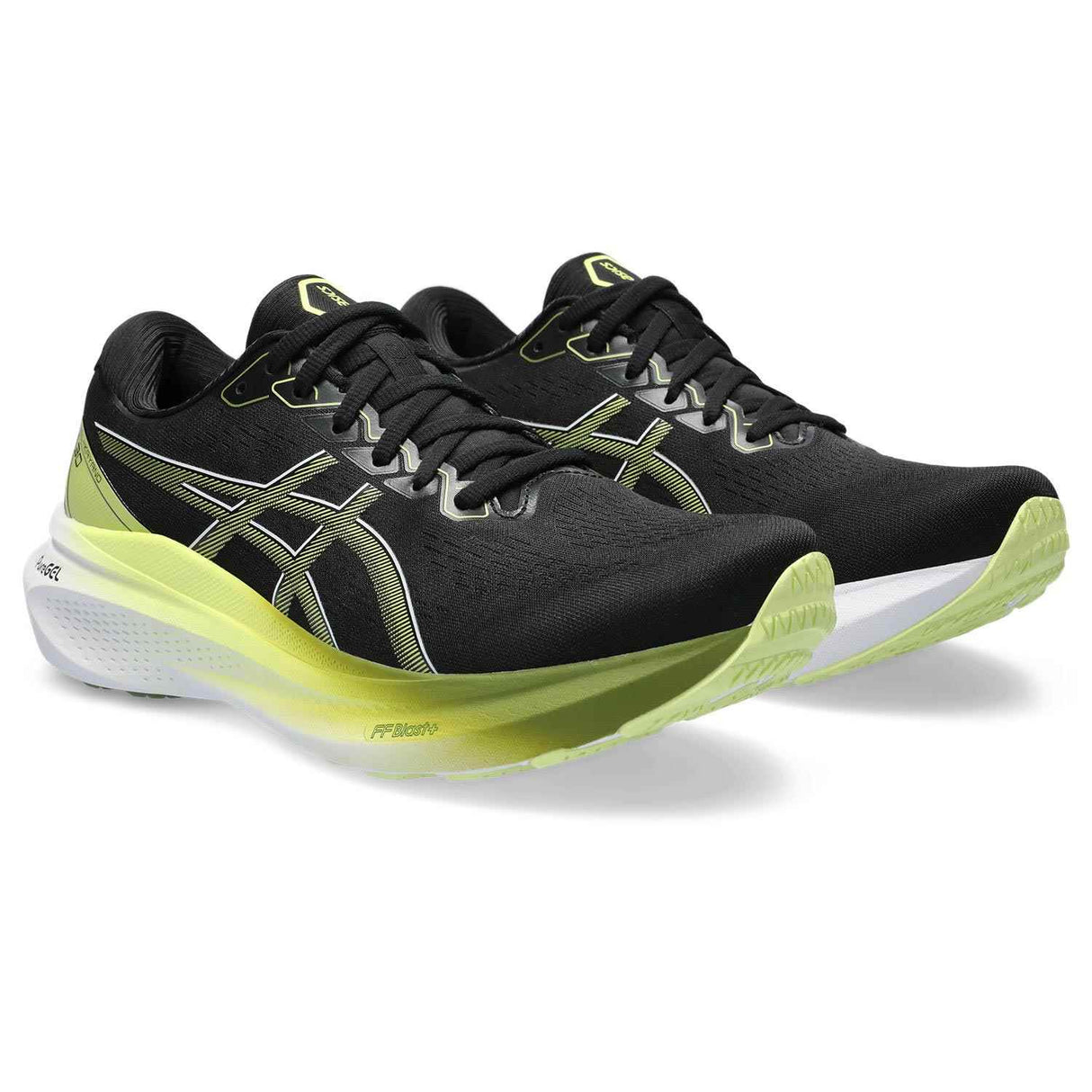 Asics Gel Kayano 30 Mens Black/Yellow
