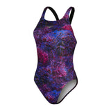Speedo Allover Digital Leaderback Black
