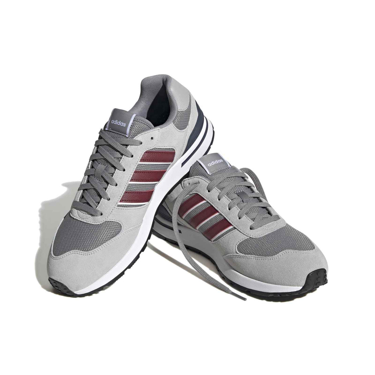 adidas Run 80s Mens Grey/Red
