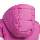 adidas Jnr Girls Pad Jacket Pink