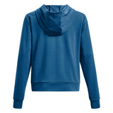 UA Womens Rival Terry Hoodie Blue