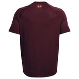 UA Mens Tech 2.0 SS Tee Novelty Maroon