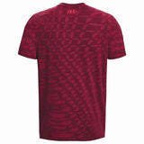 UA Mens Seamless Novelty SS Maroon