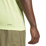 adidas Mens TR ES Tee Green