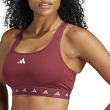 adidas Womens PWR MS Tech Fit Bra Purple