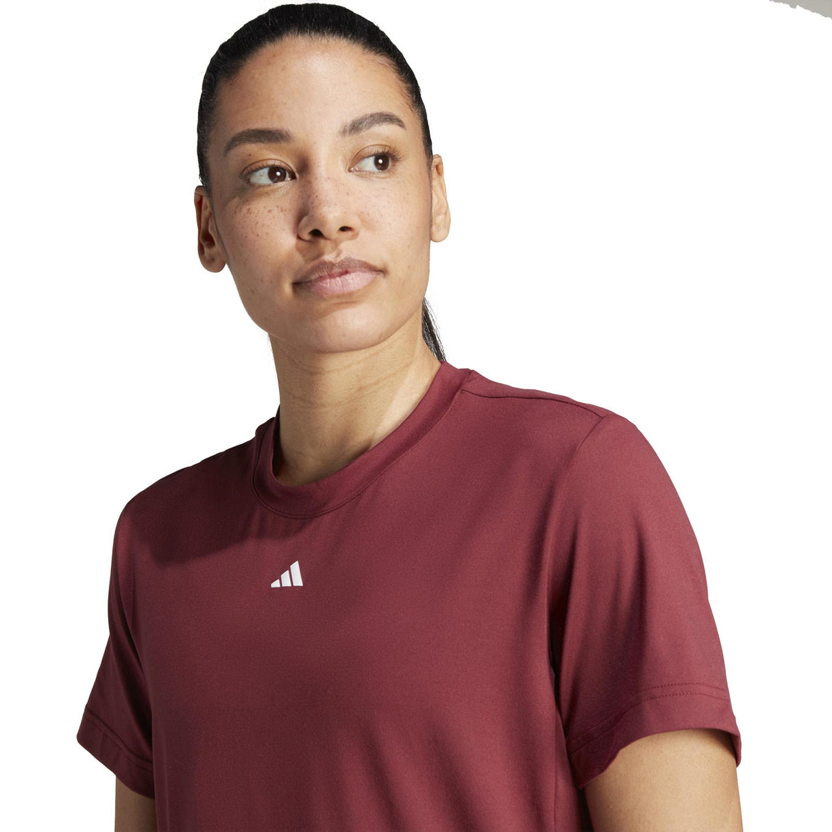 adidas Womens D2T Tee  Purple