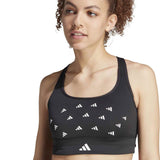adidas Womens PWRCT MS BLUV Bra Black
