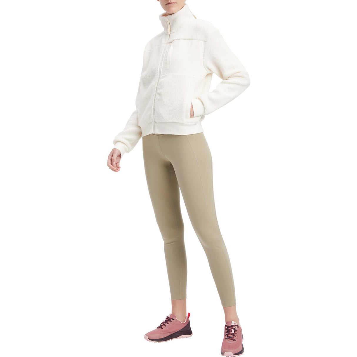 ENERGETICS Alfresca W FLC JKT WHITE