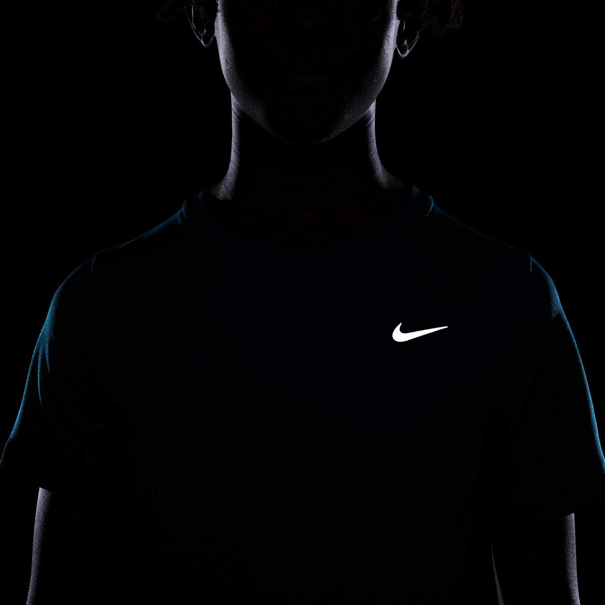 Nike Boys DF Miler SS Tee Blue