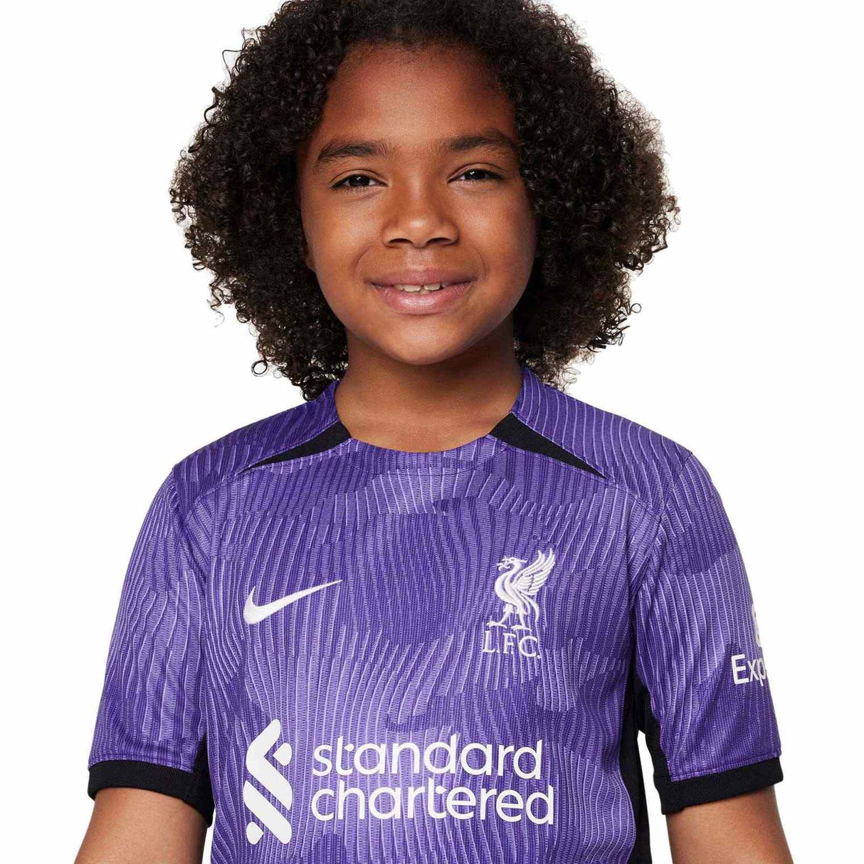 Nike LFC 23 Kids 3rd Jersey Purple