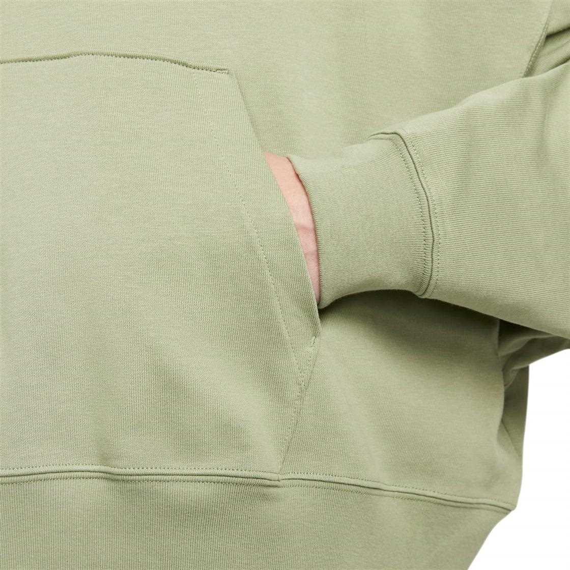 Nike Wmns NSW JRSY OS PO Hoody Green