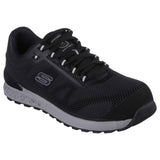 Skechers Comp Toe Low Boots Mens Black