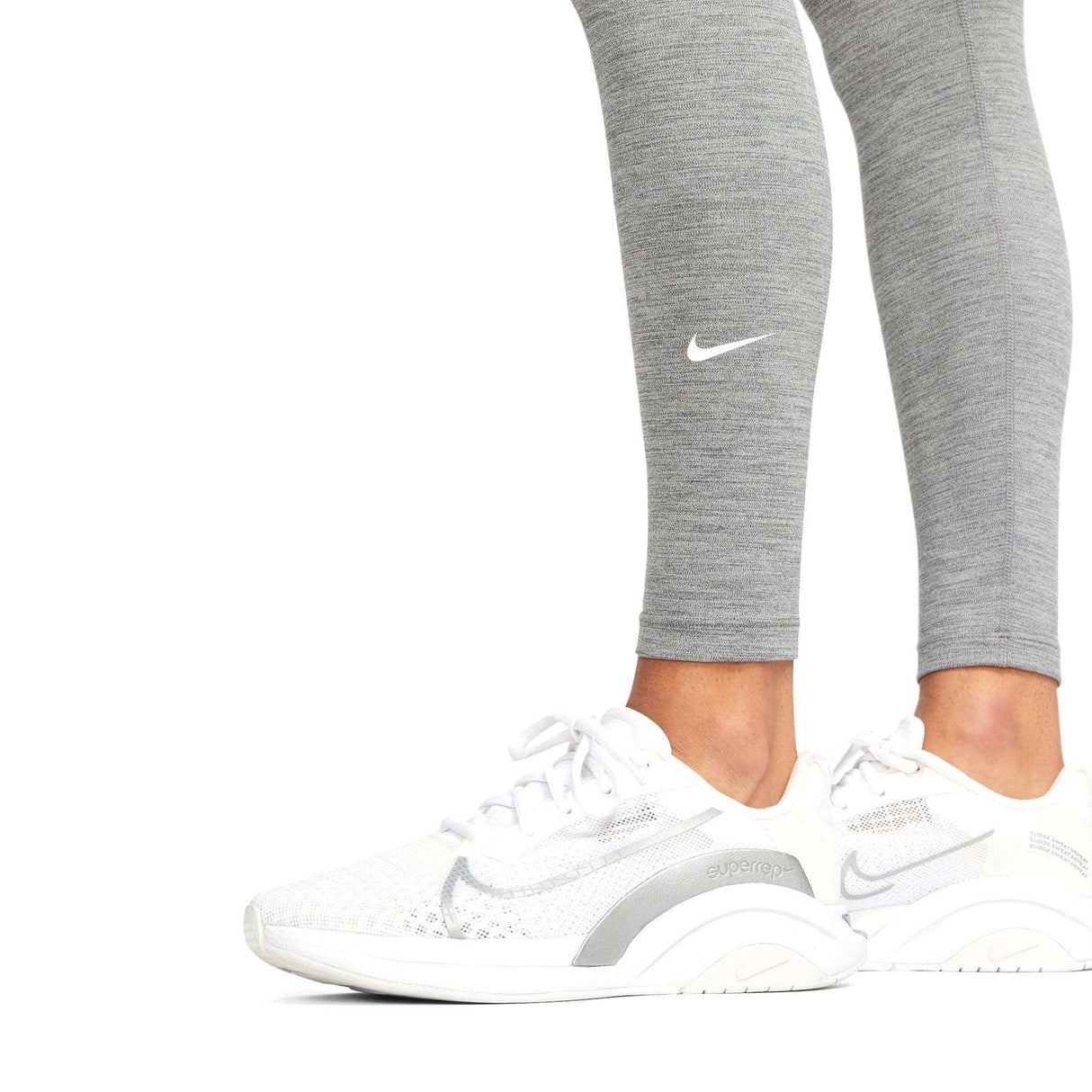 Nike One Dri Fit Womens HR Tight Grey
