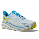 Hoka Clifton 9 Mens White / Blue