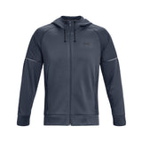 UA Mens AF Storm FZ Hoodie Grey