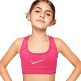 Nike Girls Swoosh REV Sport Aop Bra Pink