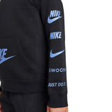 Nike Boys NSW SI FLC BB PO Hoody Black
